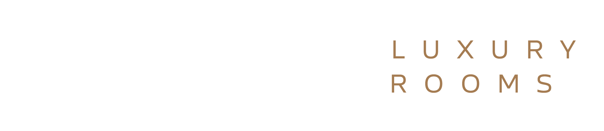 9 luxury rooms logo white